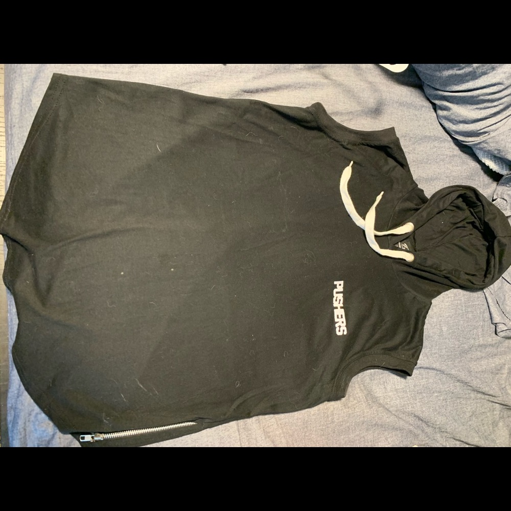 Pushers sleeveless hoodie
